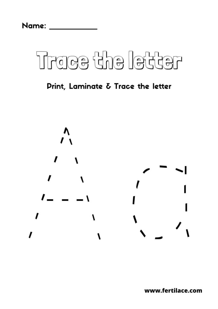 az letter tracing worksheets for uppercase and lowercase alphabets