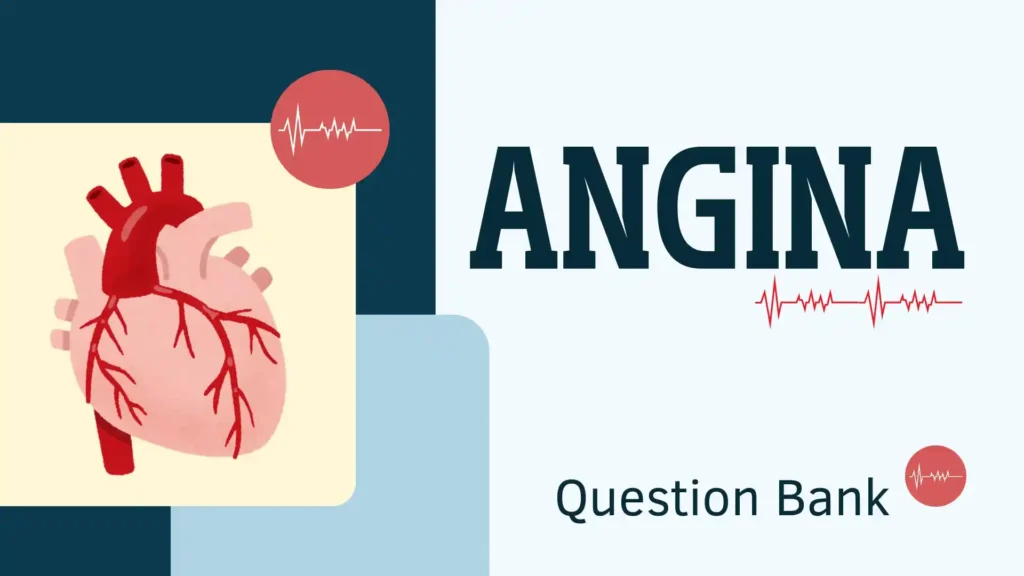 angina question bank