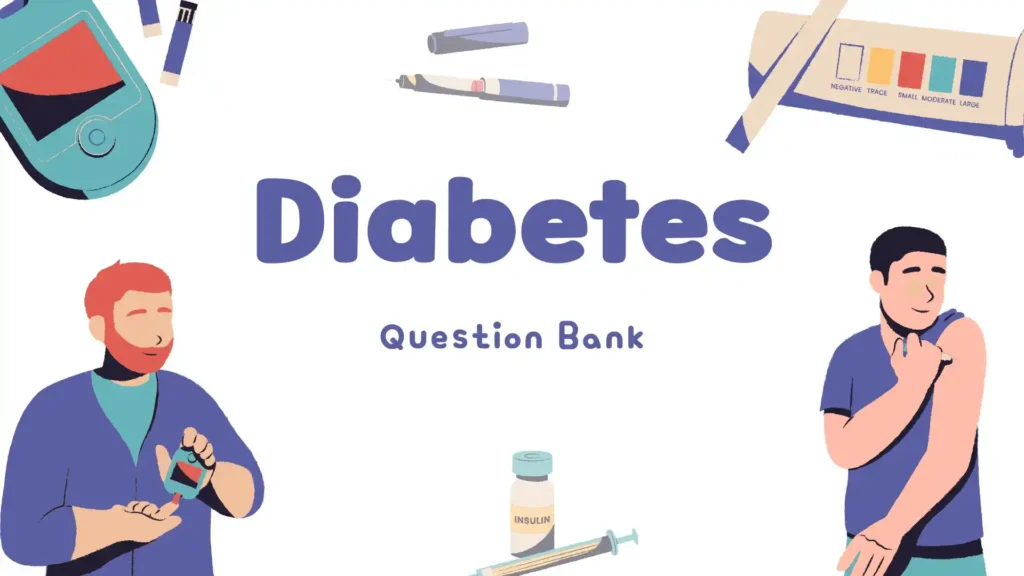 diabetes question bank