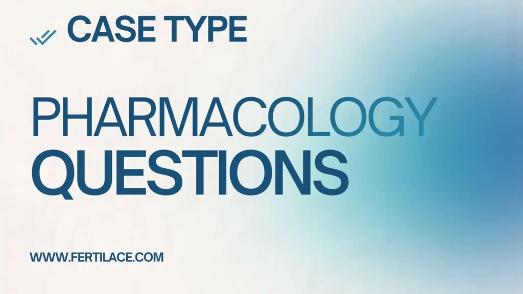 pharmacology questions