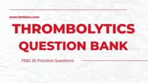 thrombolytics question bank
